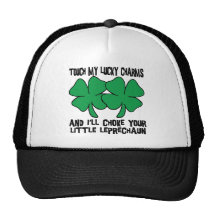 Touch My Lucky Charms - I'll Choke Your... Mesh Hats