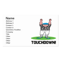 Touchdown Business Cards