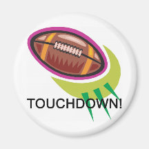Touchdown Refrigerator Magnet