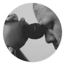Touched Round Sticker