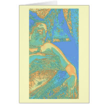 Touching Oshun - notecard