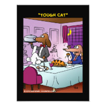 "Tough Cat" Photo Print