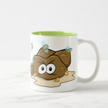 Tough Mean Cartoon Character Coffee Mug
