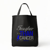 Tougher Than Cancer - Colon Cancer Tote Bag