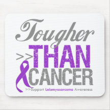 Tougher Than Cancer - Leiomyosarcoma Mouse Pad