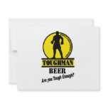 Toughman Beer Shirt invitations