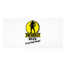Toughman Beer Shirt Photo Cards