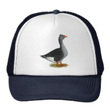 Toulouse Goose Tufted Mesh Hat