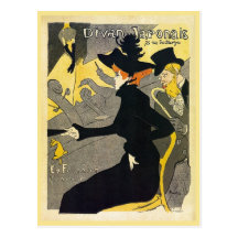 Toulouse Lautrec: Divan Japonais (music hall) Post Cards