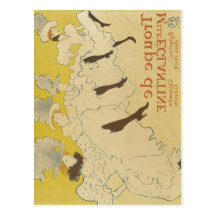 Toulouse-Lautrec, Henri de Troupe de Mlle Eleganti Post Cards