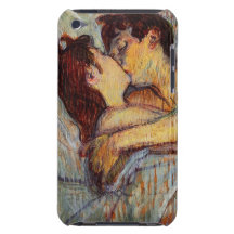 Toulouse-Lautrec In Bed The Kiss iPod Touch Case