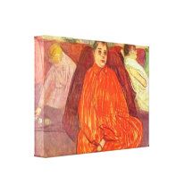 Toulouse-Lautrec - In the Salon Divas Stretched Canvas Prints