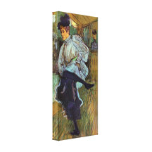 Toulouse-Lautrec - Jane Avril Dancing 2 Canvas Print