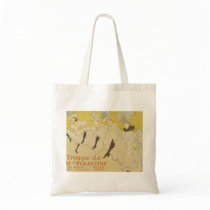 Toulouse Lautrec- La Troupe de Mlle Eglantine 1895 Tote Bag
