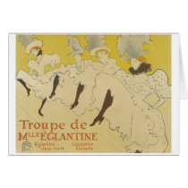 Toulouse Lautrec- La Troupe de Mlle Eglantine 1895