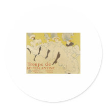 Toulouse Lautrec- La Troupe de Mlle Eglantine 1895