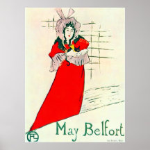 Toulouse-Lautrec peut l'affiche 1895 de Belfort