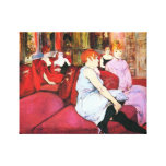 Toulouse-Lautrec - Salon in the Rue de Moulins Gallery Wrap Canvas
