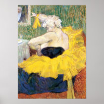 Toulouse-Lautrec - The Clowness Cha U Kao Print