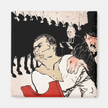 Toulouse-Lautrec's "Le Matin" Fridge Magnet