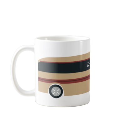 Tour Bus Mug by JohnNoc