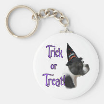 Tour de Boston Terrier Porte-clefs