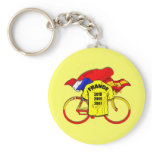 Tour de France champions Spain Yellow Jersey keychains