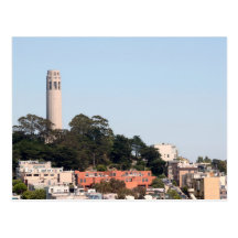 Tour de San Francisco Coit Carte Postale