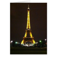 Tour Eiffel Cartes De Vœux