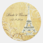 Tour Eiffel + la perle vintage tourbillonne des au