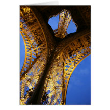 Tour Eiffel, nuit d'or de lumière @ Cartes De Vœux