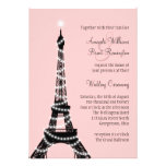 Tour Eiffel scintille faire-part de mariage (le ro invitations
