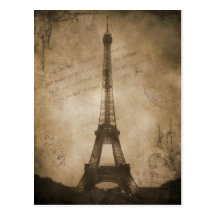 Tour Eiffel vintage Cartes Postales