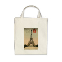 Tour Eiffel vintage Sacs