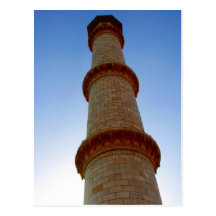 tourelle du Taj Mahal Cartes Postales
