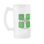Tourettes Syndrome Hope Love Inspire Awareness Mugs