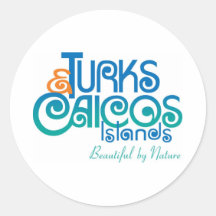 Tourist Board Round Sticker