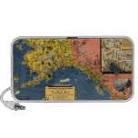 Tourist Map of Alaska from the Past Travelling Speaker
