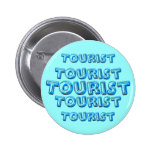 Touriste officiel badge avec épingle