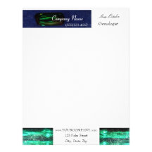 Tourmaline Pattern Letterhead