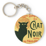 Tournée du Chat Noir, Theophile Steinlen Keychains
