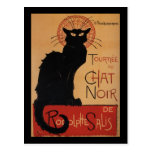 Tournée du Chat Noir, Théophile Steinlen Post Card