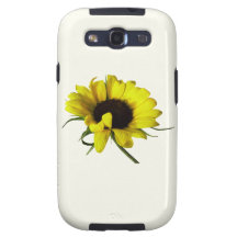 Tournesol avec les cheveux naturellement bouclés