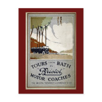 Tours from Bath by Bristol Post Cards