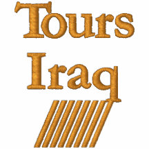 Tours Iraq Embroidered Hooded Sweatshirt