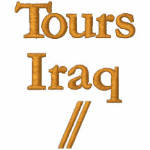 Tours Iraq Embroidered Hoody