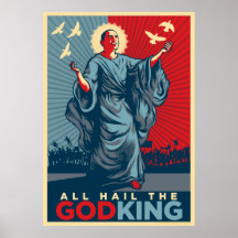 Tous grêlent le Dieu-Roi Poster