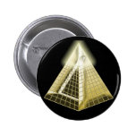 Tout le bouton voyant de pyramide d'oeil badges