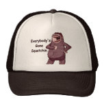 TOUT LE MONDE SQUATCHIN ALLÉ - logo drôle de Bigfo Casquette