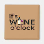 Tout le vin, tout le temps magnets pour réfrigérateur